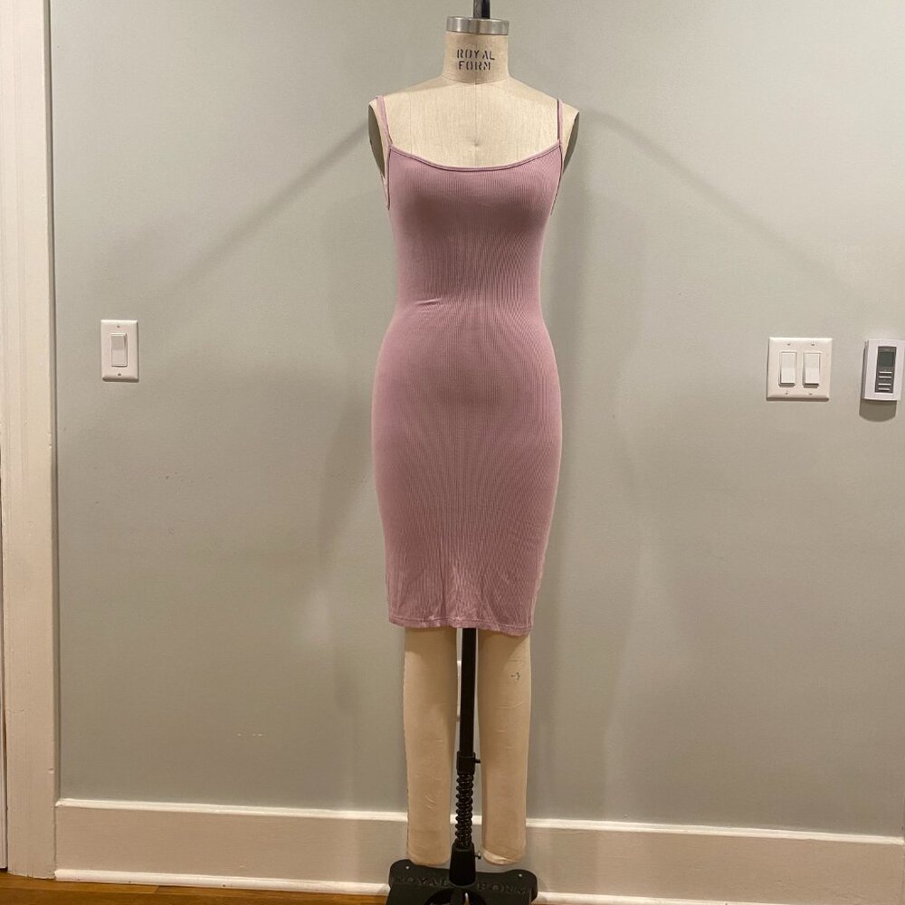 Skims Fits Everybody Slip Dress in Sugar Plum (Purple) / Size Small